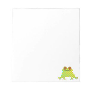 Cute Frog Custom Notitieblok