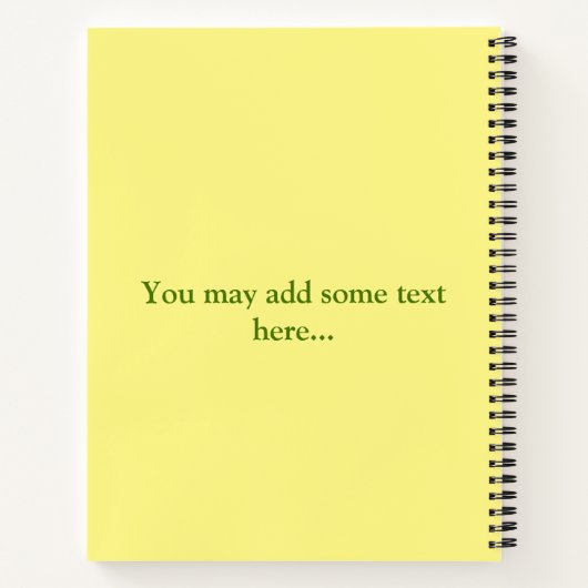 Cute frog-dagboek notitieboek (Achterkant)