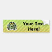 Cute Frog Design Bumpersticker (Voorkant)