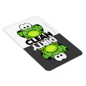 Cute Frog Dishwaser Magnet Magneet (Rechterzijde)