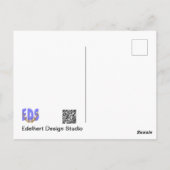 Cute Frog DIY Briefkaart (Achterkant)