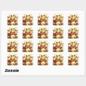 Cute Frog Drummer Sticker – Funny Music Art (Vel)