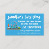 Cute frog en bee in tuinschilfering cartoon visitekaartje (Voorkant)