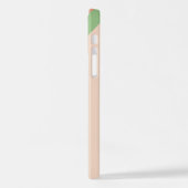 Cute Frog en paddenstoelen Cartoon | Naam iPhone Hoesje (Linkerkant)