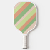 Cute Frog en paddenstoelen Cartoon | Naam Pickleball Paddle (Achterkant)