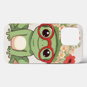 Cute Frog Flower Headband Case-Mate iPhone Case (Achterkant (horizontaal))