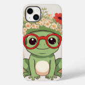 Cute Frog Flower Headband Case-Mate iPhone Case (Achterkant)
