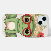 Cute Frog Flower Headband Case-Mate iPhone Case (Achterkant (horizontaal))
