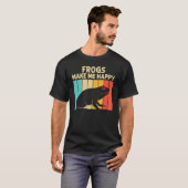 Cute Frog For Men Women Frog   Toad Animal Tadpole T-shirt (Voorkant volledig)