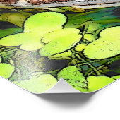 CUTE FROG FOTO AFDRUK (Hoek)