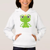 Cute Frog, Green Frog, Frog Princess, Crown (Voorkant)