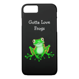 Cute Frog iPhone 7 Hoesje