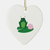 Cute Frog Keramisch Ornament (Rechts)