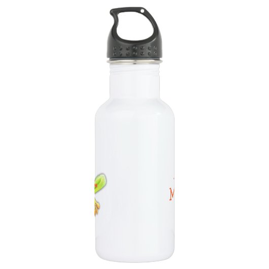 Cute frog kinder drink fles (Achterkant)