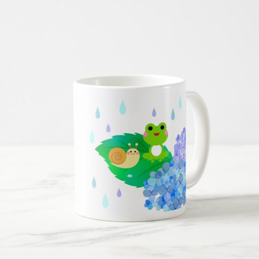 Cute Frog Koffiemok (Voorkant rechts)