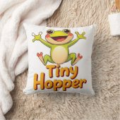 Cute Frog Kussen (Deken)