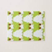 Cute Frog Legpuzzel (Horizontaal)