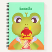Cute Frog Mangoneadas Notitieboek (Voorkant)
