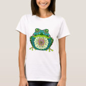 Cute Frog met Mandala Shirt (Voorkant)
