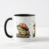 Cute frog-mok voor kikkerliefhebbers mok (Links)