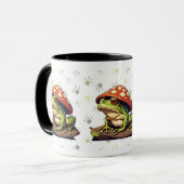 Cute frog-mok voor kikkerliefhebbers mok (Voorkant links)