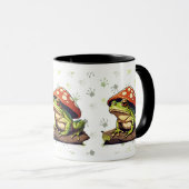 Cute frog-mok voor kikkerliefhebbers mok (Voorkant rechts)