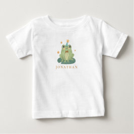 Cute Frog paddenstoel name Baby Bodysuit