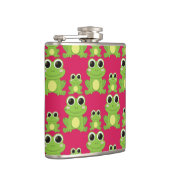 Cute frog-patroon heupfles (Rechts)