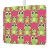 Cute frog-patroon luchtverfrisser (Links)