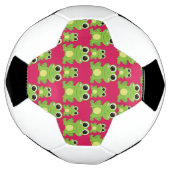 Cute frog-patroon voetbal (Gedraaid)