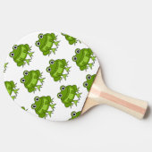 Cute Frog Pattern Tafeltennisbatje (Zijkant)