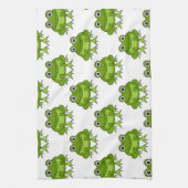 Cute Frog Pattern Theedoek (Verticaal)