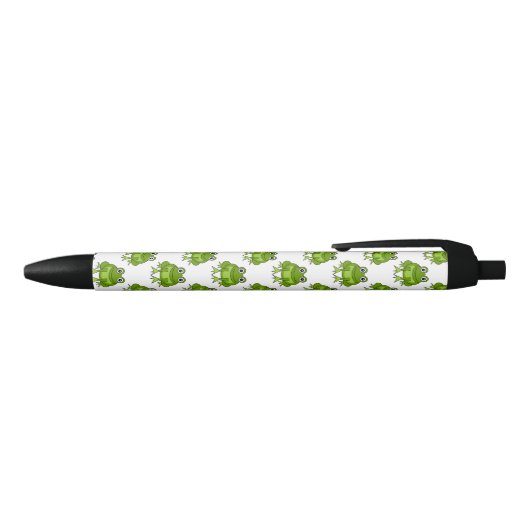 Cute Frog Pattern Zwarte Inkt Pen (Bovenkant)