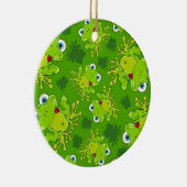 Cute Frog Patterned Ornament (Rechts)