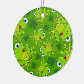 Cute Frog Patterned Ornament (Links)