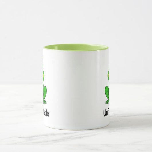 Cute Frog Prince with a Crown Mok (Midden)