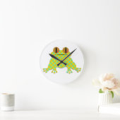 Cute Frog Ronde Klok (Huis)
