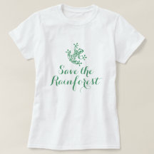 Cute Frog Save the Rainforest