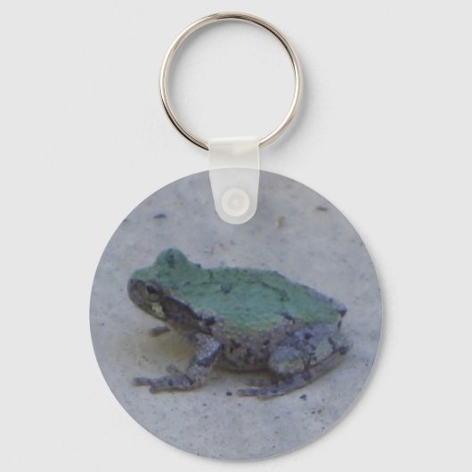 Cute frog-sleutelhanger sleutelhanger (Voorkant)