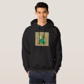 Cute Frog Snail Illustration Shell Friends Women K Hoodie (Voorkant volledig)