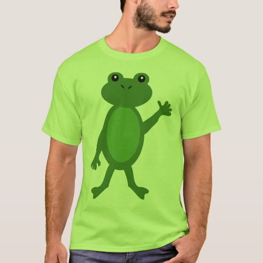Cute Frog T-Shirt (Voorkant)