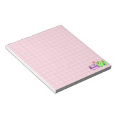 Cute frog valentine  notitieblok (Schuin)