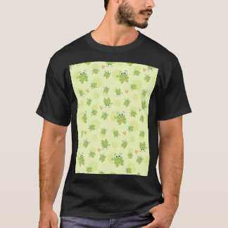 Cute Frog Wallpaper Graphic T-shirt