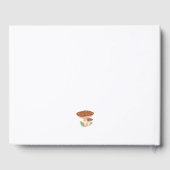 Cute Frog Wishes for baby BabyShower Guest Book Gastenboek (Achterkant)