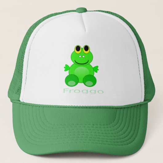 Cute Froggo Frog Trucker Pet (Voorkant)