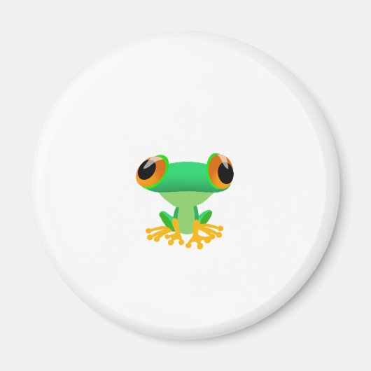 Cute Froggy Magneet (Voorkant)