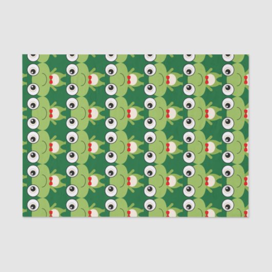 Cute Froggy Tissuepapier (Voorkant)