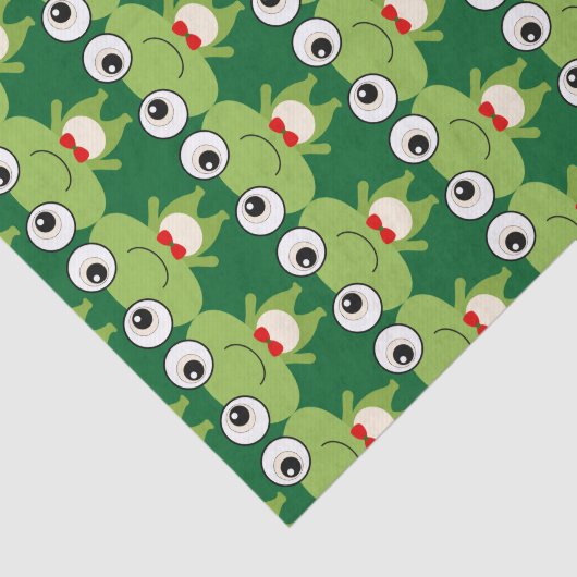 Cute Froggy Tissuepapier (Detail)