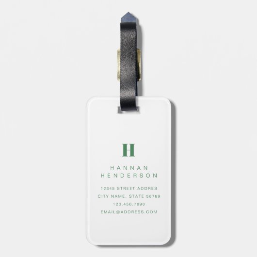 Cute Frogs-Bagagelabel Bagagelabel (Achterkant verticaal)