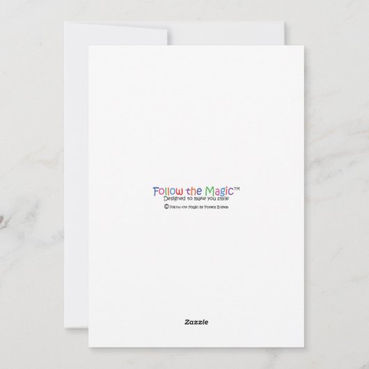 Cute Frogs in hart Valentijnsdag Kaart (Achterkant)